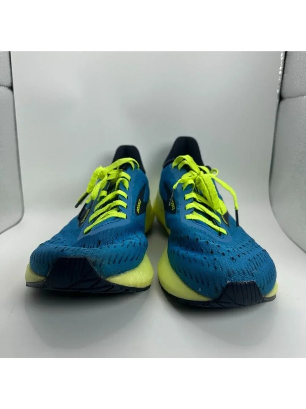 Brooks Hyperion Tempo Shoes Mens Size 9.5 D Blue Running Cushioned Trainer Gym